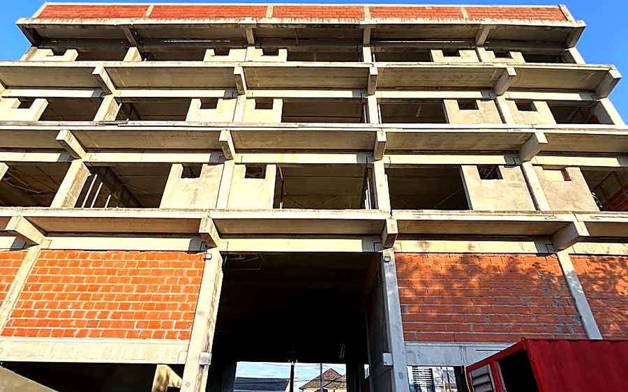Estrutura pré-fabricada